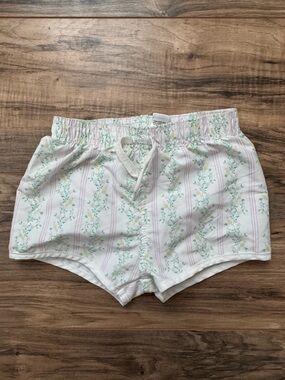 Edgehill Collection Floral Stripe Swim Shorts